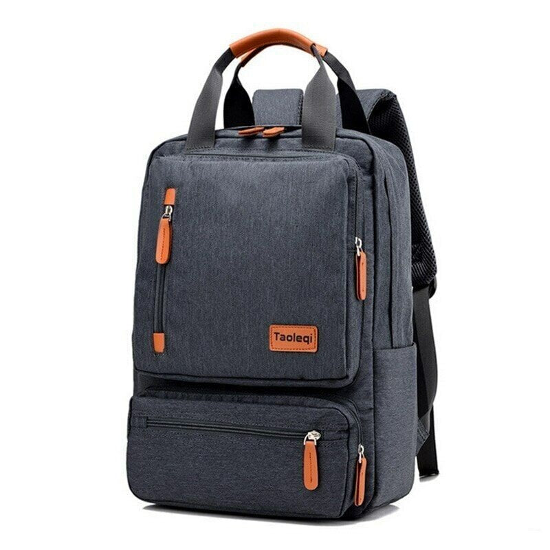 canvas tas laptop - Dunkelgrau