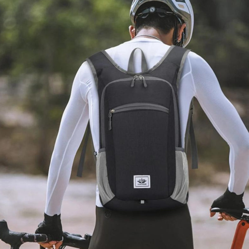 ultraleichter faltbarer rucksack - Blau - Dunkelblau - Schwarz - Grün - Königsblau - Grau - Rot - Dunkelgrau
