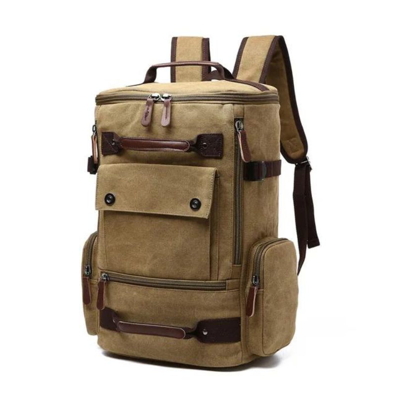 vintage khaki rucksack - Khaki