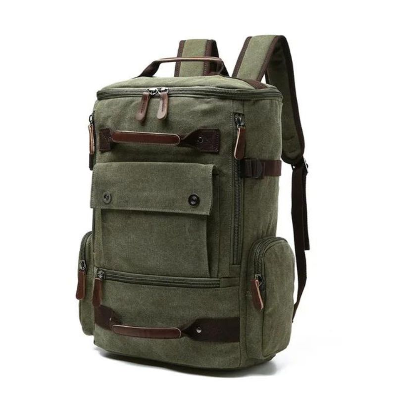 vintage reise rucksack - Grün