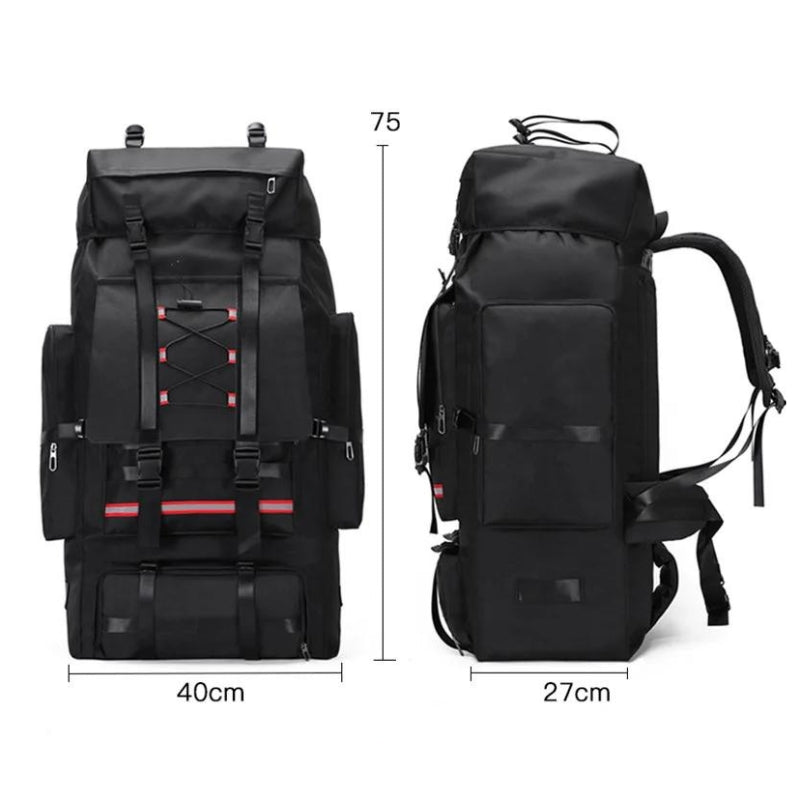 reiserucksack herren xxl zwei verschiedene winkel - Grün 130L - Schwarz 130L - Camouflage grau 130L - Beige 130L - Grün einfarbig 130L - Camouflage grün 130L - Camouflage armeegrün 130L