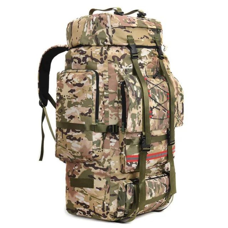 herren rucksack - Camouflage grün 130L