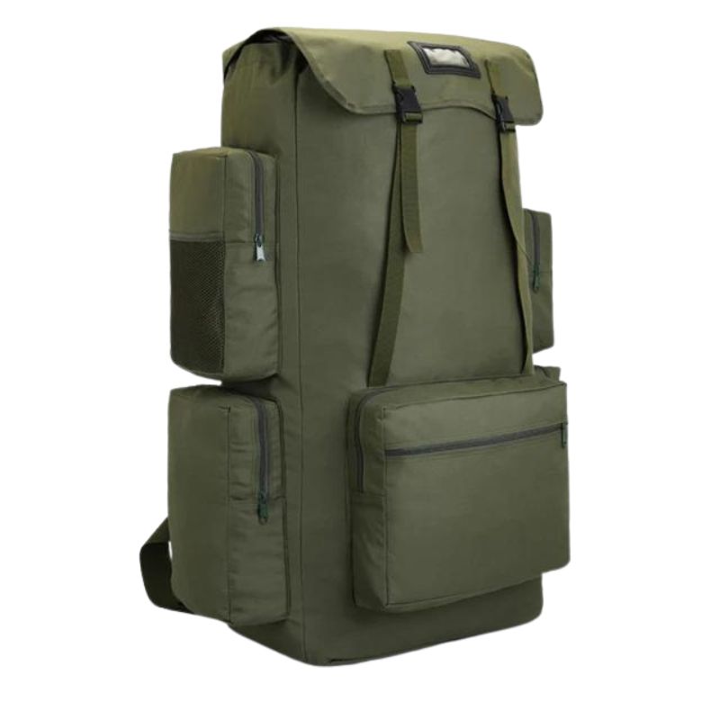 herren kabinenreise rucksack - Grün einfarbig 130L