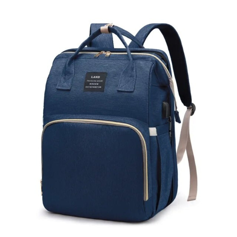 wickeltasche bett - Blau