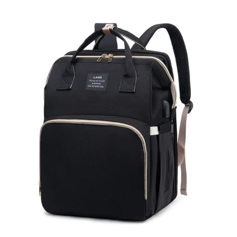wickeltasche babybett - Schwarz