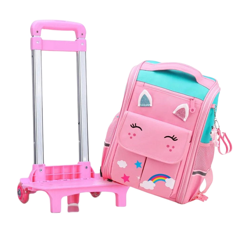 kinder trolley mädchen - Blau - Blau und Rosa - Rosa - Rosa und Violett - Rosa und Himmelblau