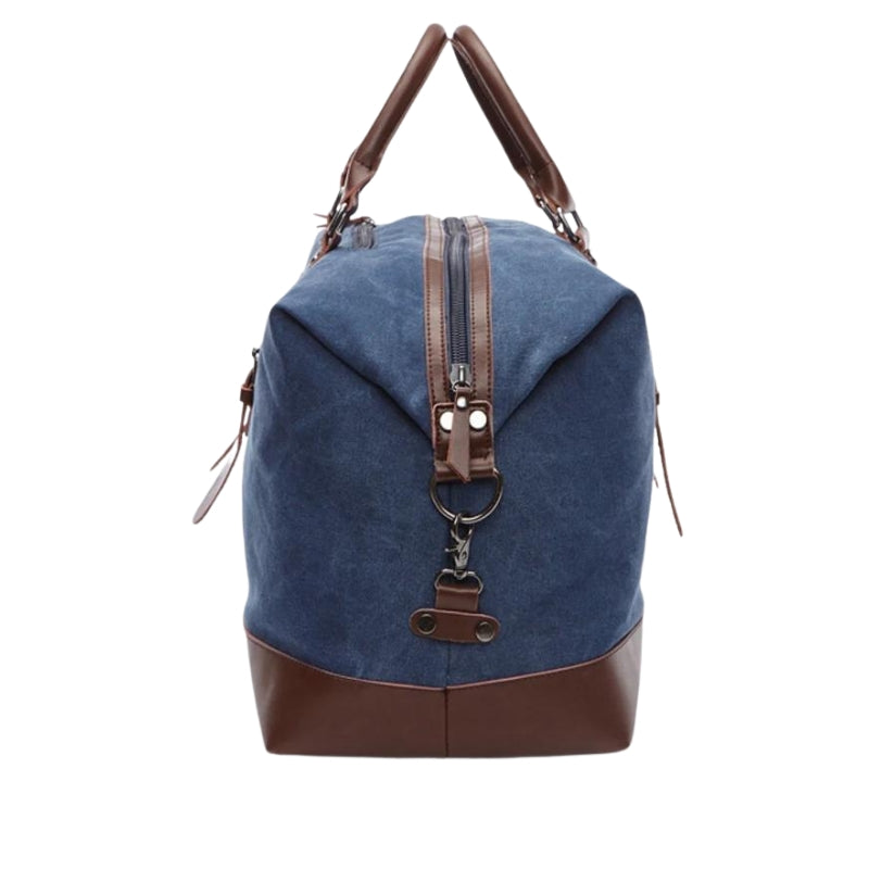 canvas reise tasche nahaufnahme reißverschluss - Grau - Schwarz - Braun - Grün - Blau