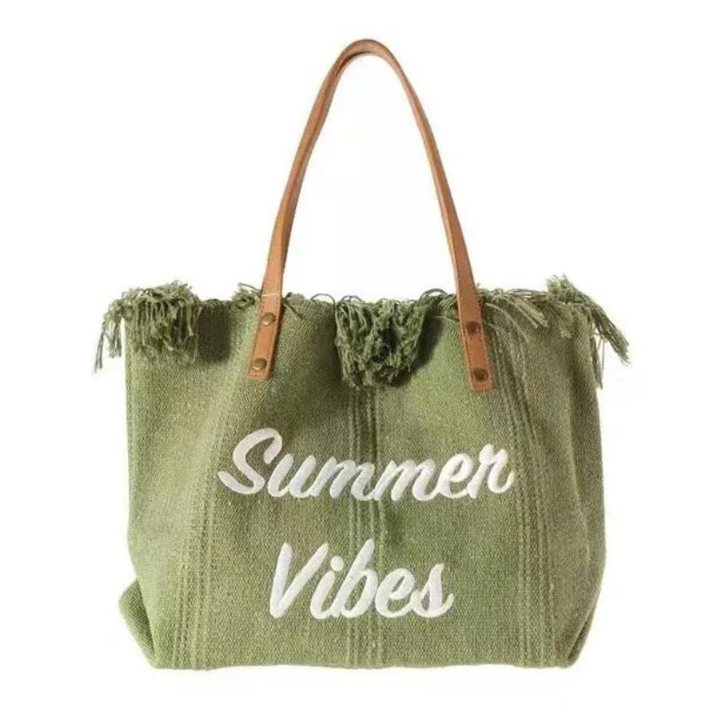 tas voor strand - Grün