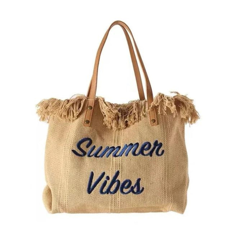 strandtasche luxus - Beige
