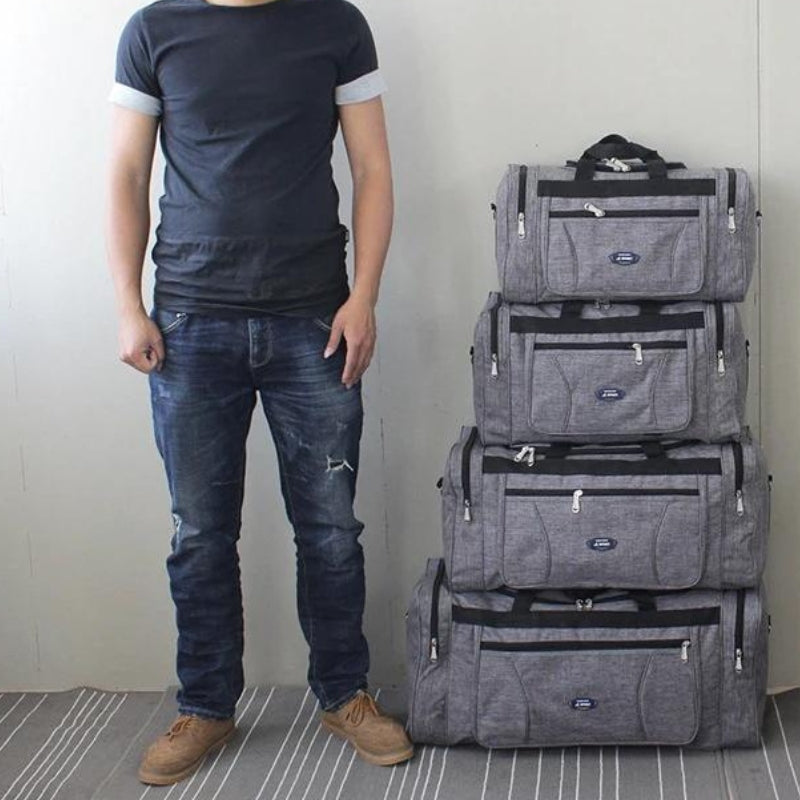 sporttasche für herren - Blau - Grau - Schwarz - Braun