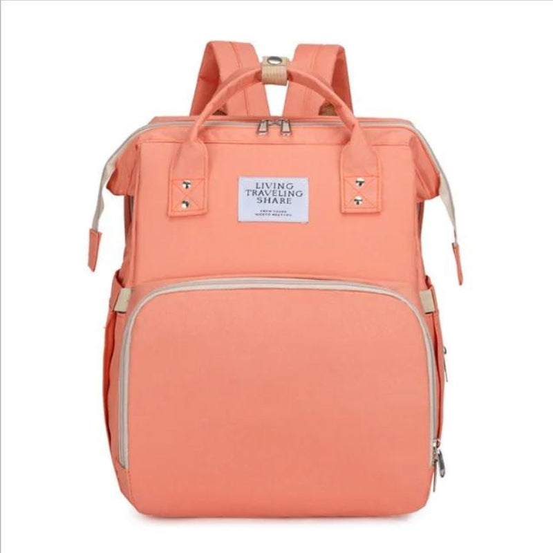 wickeltasche rucksack bett - Orange