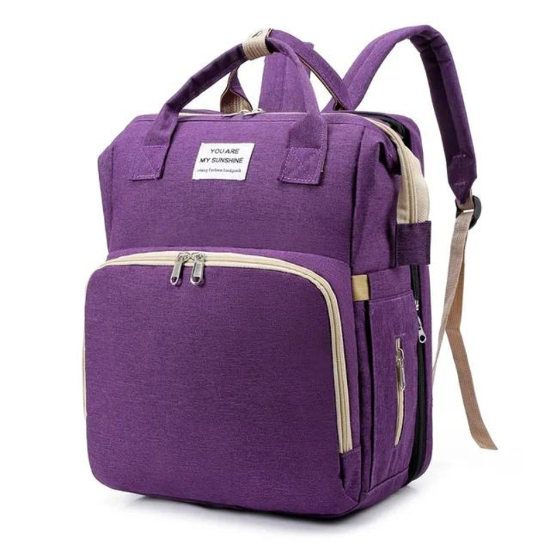 wickeltasche oder rucksack - Violett