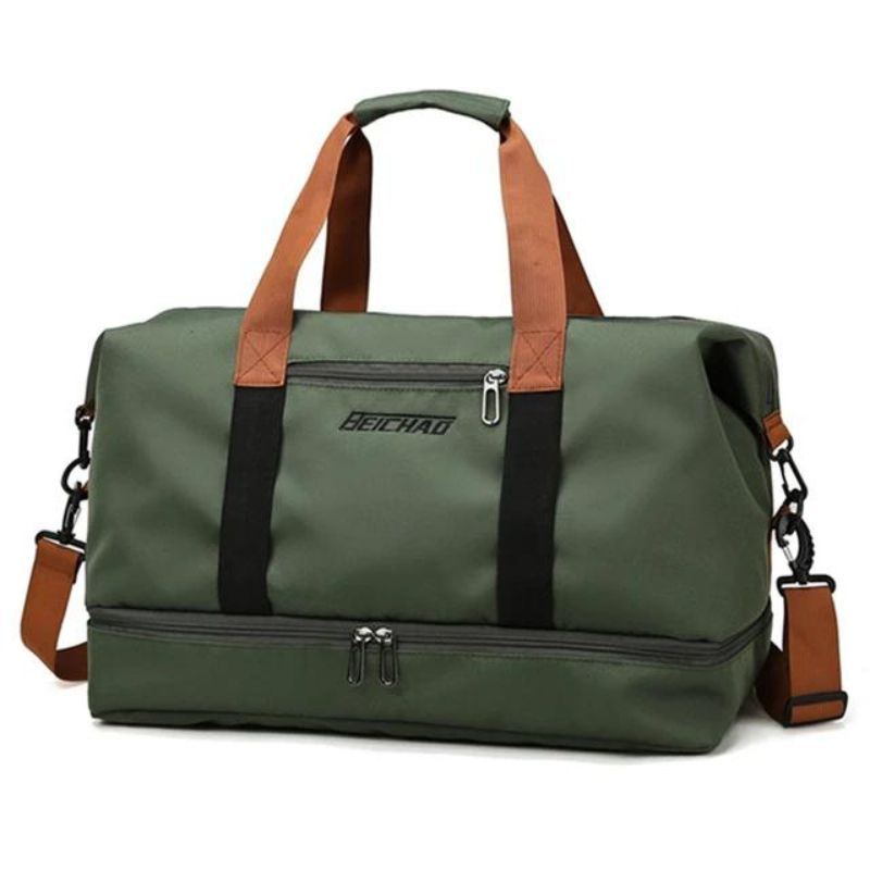 reisetasche mit schuhaufbewahrung - Grün