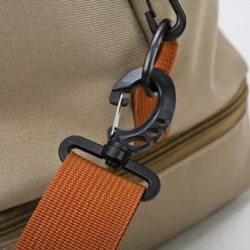 reisetasche mit schuhfach detail des gurtbands - Grün - Beige - Blau - Grau - Schwarz - Violett - Rot