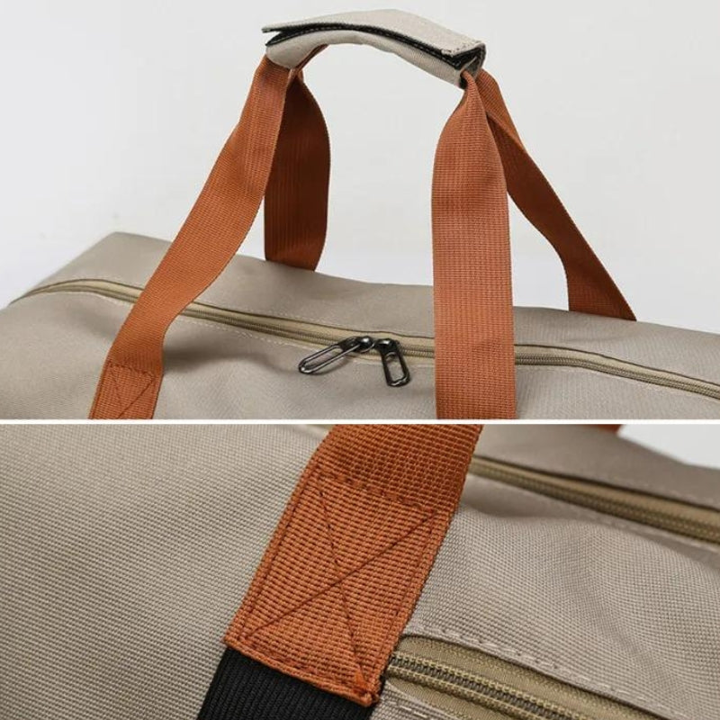 reisetasche mit schuhfach nahaufnahme reißverschluss - Grün - Beige - Blau - Grau - Schwarz - Violett - Rot