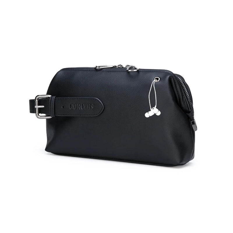 reisetasche und kulturtasche für männer - Schwarz