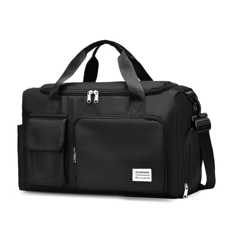 damen reisetasche mit schuhaufbewahrung - Schwarz