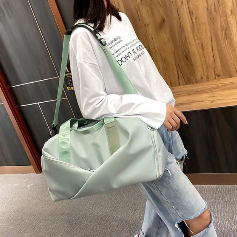 sportliche damen reisetasche - Rosa - Grün - Violett - Schwarz