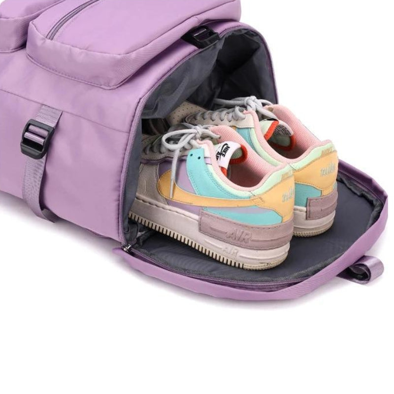 große damen reisetasche - Marineblau - Schwarz - Himmelblau - Grau - Violett - Rosa
