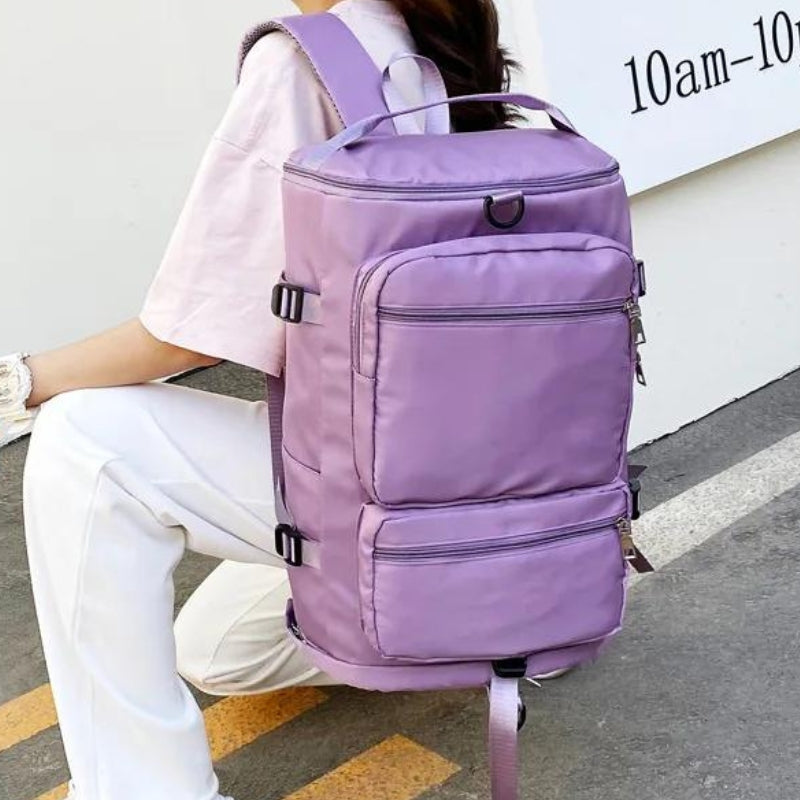 reisebeutel großformat - Marineblau - Schwarz - Himmelblau - Grau - Violett - Rosa