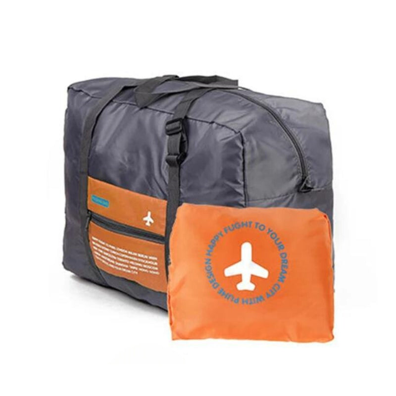 große faltbare reisetasche - Orange