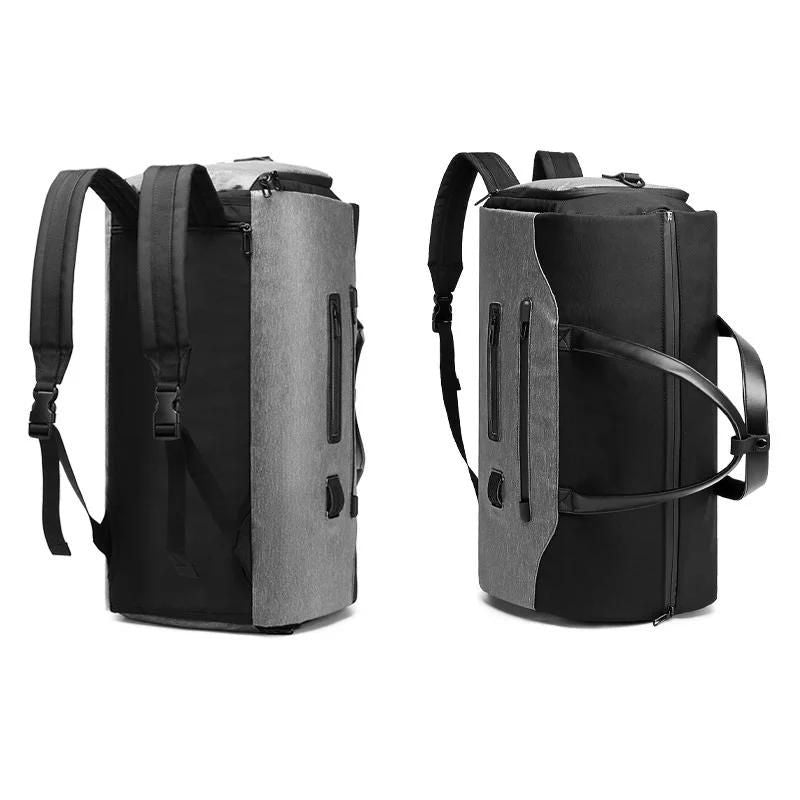 reisetasche anzug herren - Grau - Schwarz
