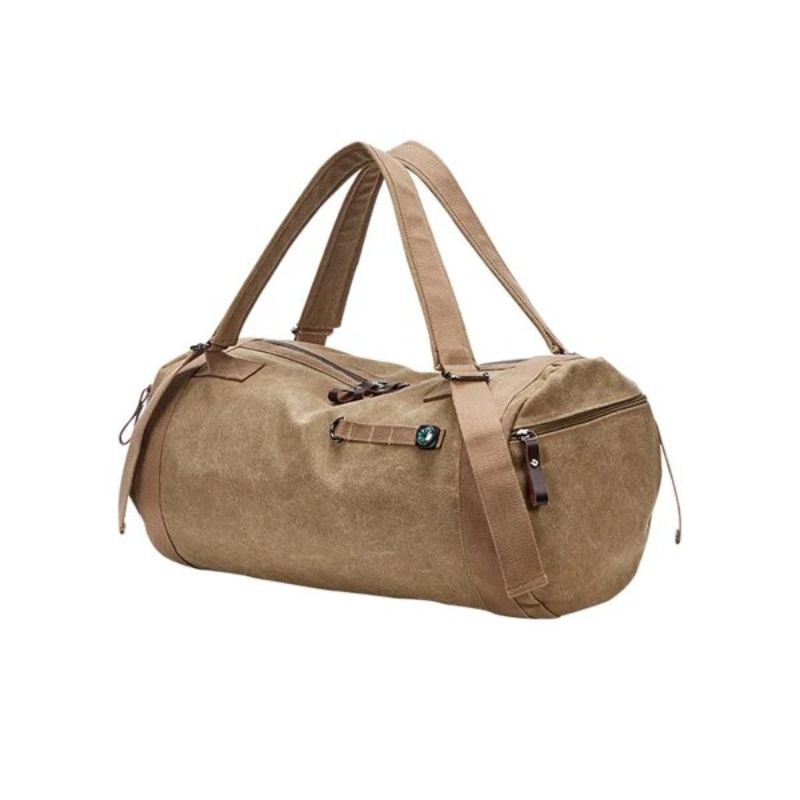 luxe duffel tas heren - Khaki