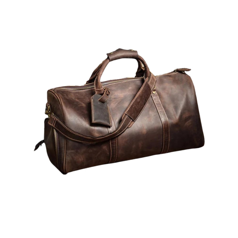 herrentasche aus leder - Braun - Modell 1