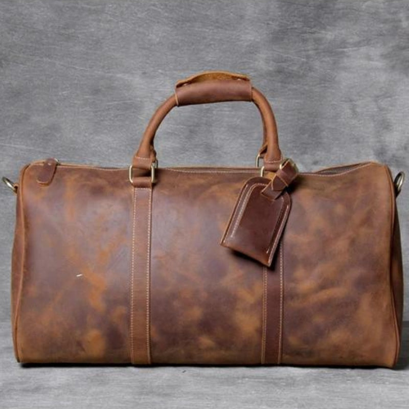 herrentasche aus leder - Braun - Modell 5