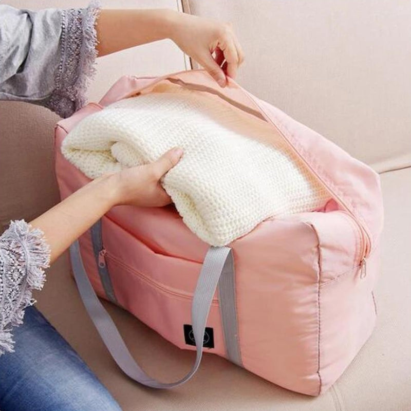 ultraleichte faltbare reisetasche offenes fach - Dunkelblau - Rot - Rosa - Grün