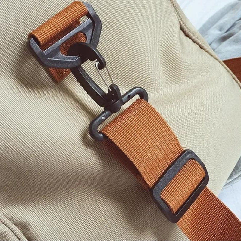 wochenendtasche mit schuhfach detail des riemens - Khaki - Schwarz - Blau - Grün - Violett