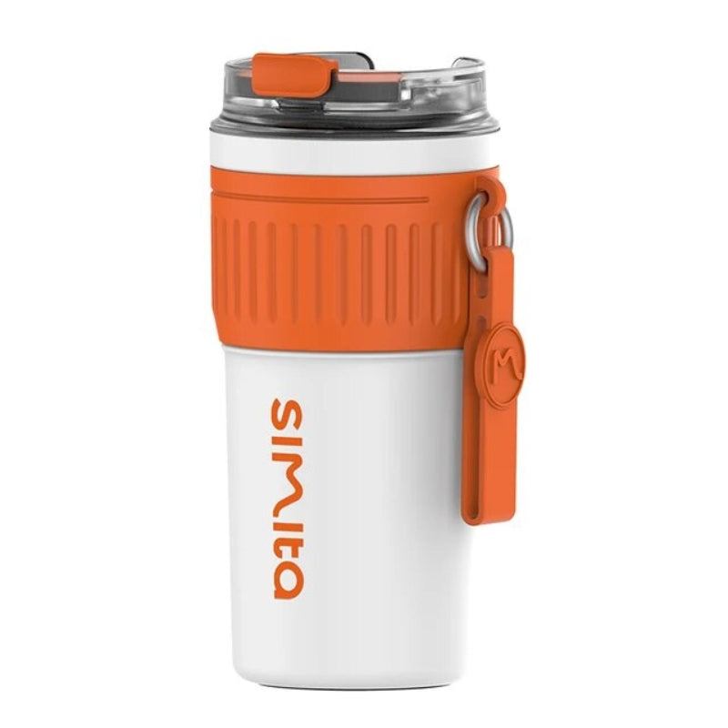isolierte kaffeetasse - Orange - 500ml