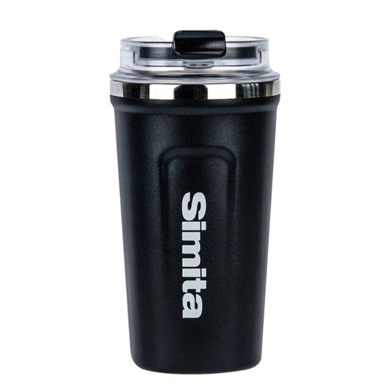 kleiner isolierter kaffeebecher - Schwarz - 380ml