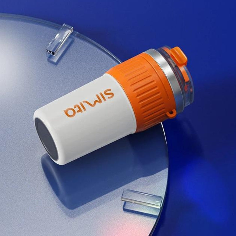 thermos kaffeetasse - Blau - Orange - Schwarz - Weiß - Grau