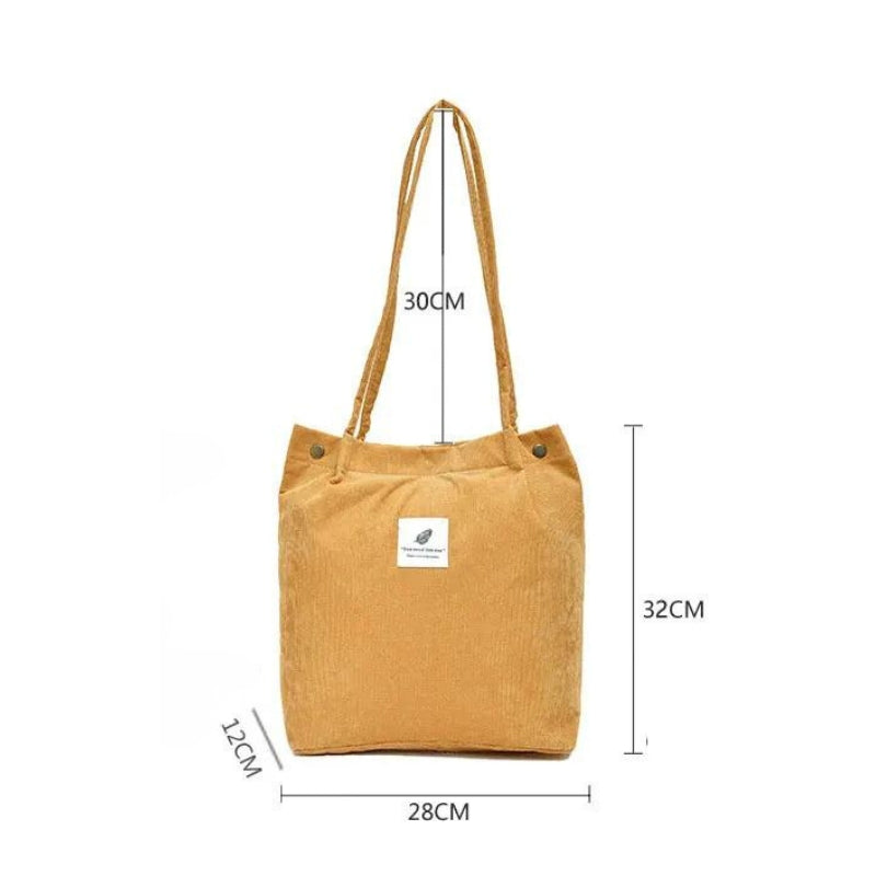 tote bag reise abmessungen angezeigt - Rosa - Gelb - Weiß - Grün - Beige 1 - Beige 2 - Beige 3 - Schwarz - Grau - Braun - Rot