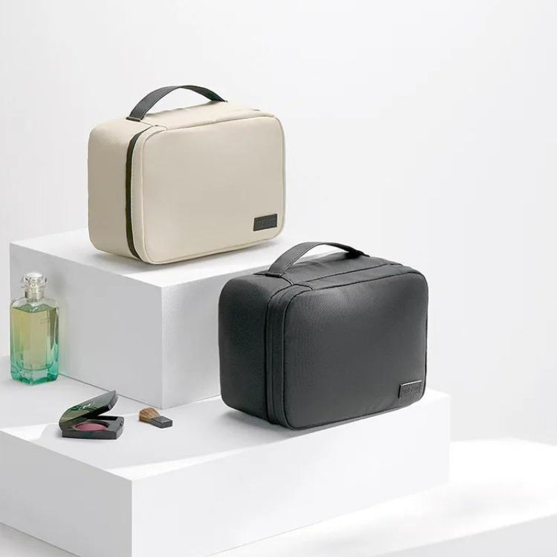 marken reise kosmetiktasche - Schwarz - Violett