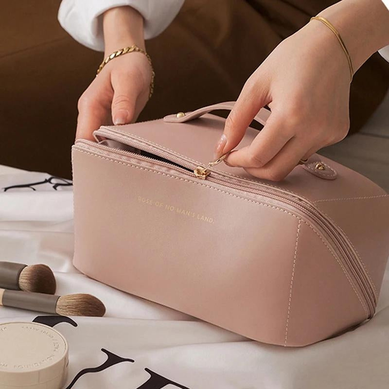 kulturtasche luxus damen - Rosa - Beige - Braun - Schwarz - Grün