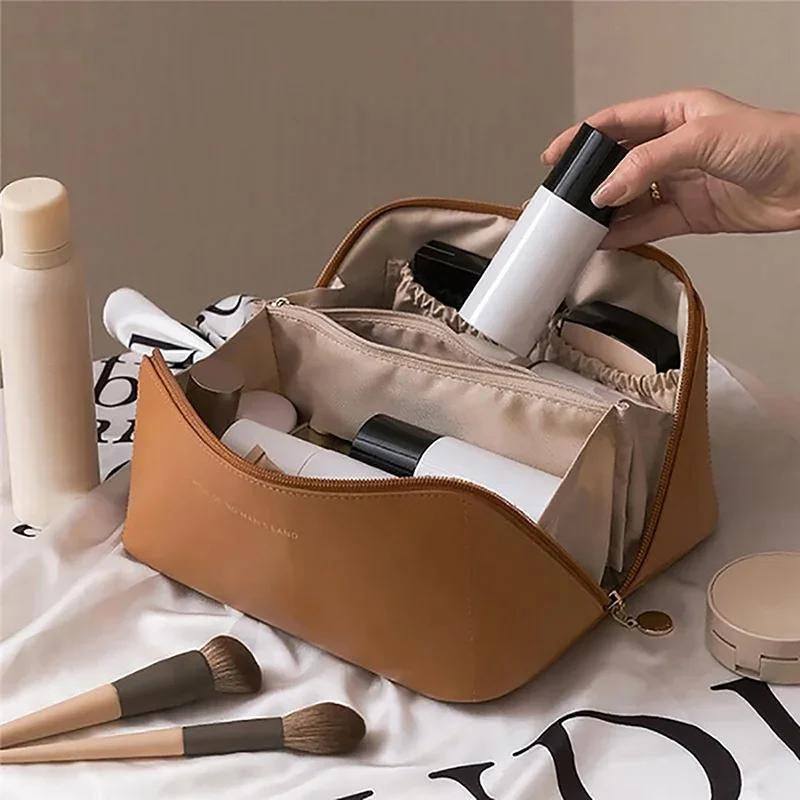 kulturtasche luxus - Rosa - Beige - Braun - Schwarz - Grün