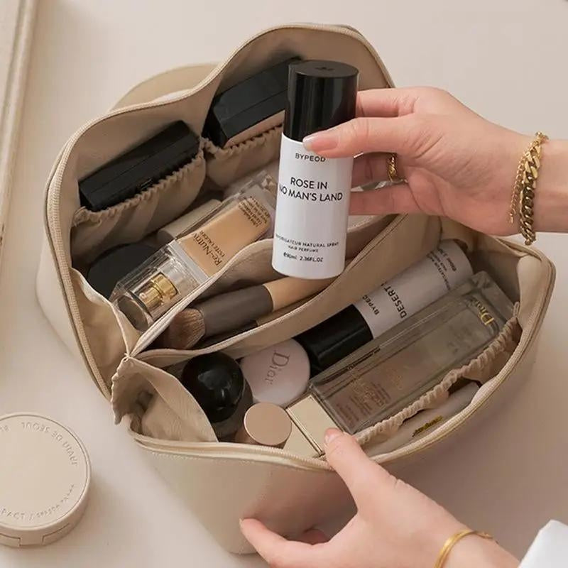 luxus damen kosmetiktasche - Rosa - Beige - Braun - Schwarz - Grün