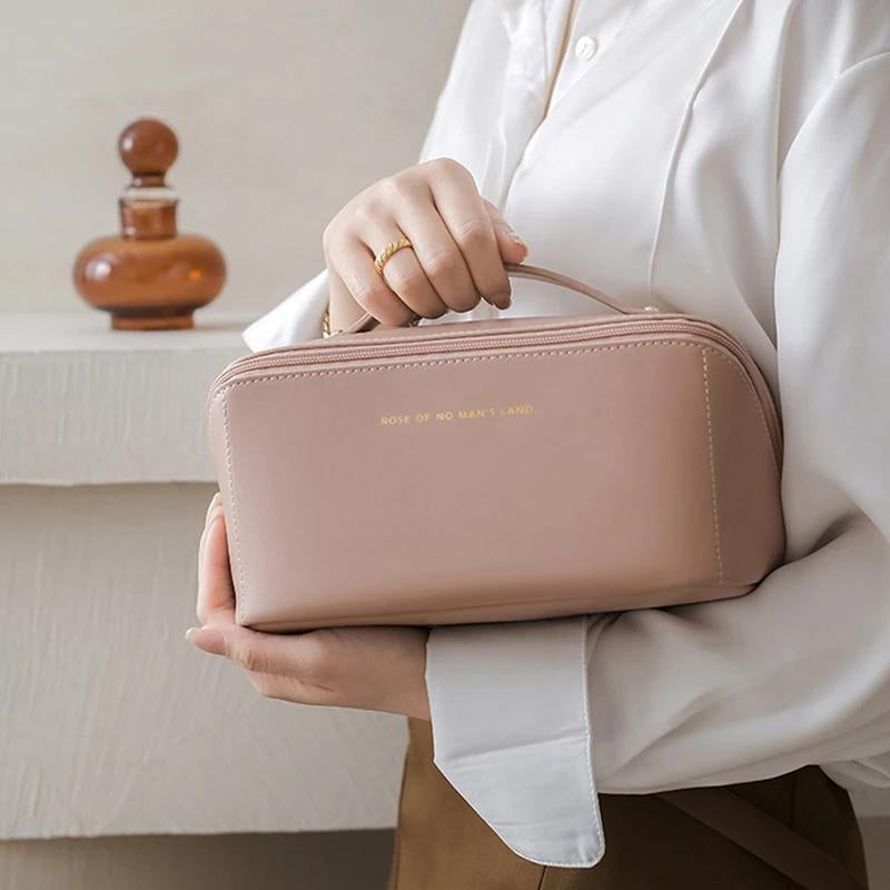 kulturtasche luxus frau - Rosa - Beige - Braun - Schwarz - Grün