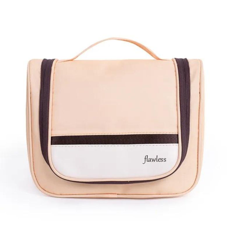 kulturtasche häkeln - Beige