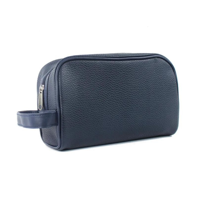 kulturtasche leder - Blau