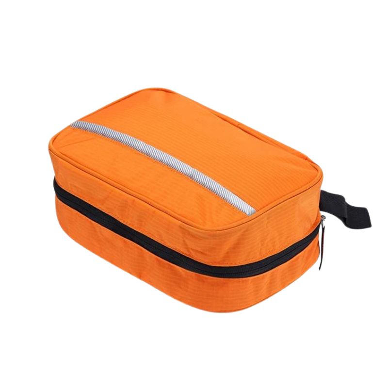 kosmetiktasche für männer auf reisen - Orange