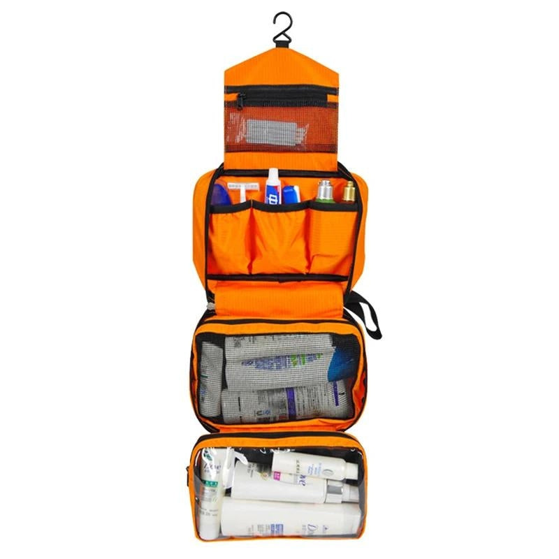kosmetiktasche reisen - Blau - Grün - Neon Grün - Orange - Schwarz