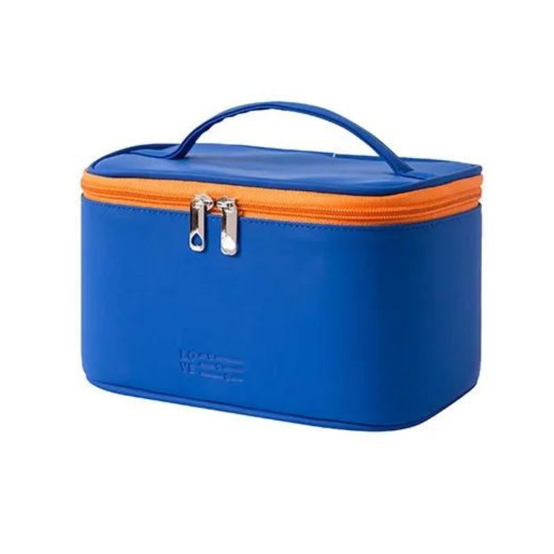 kulturtasche und schminke - Blau