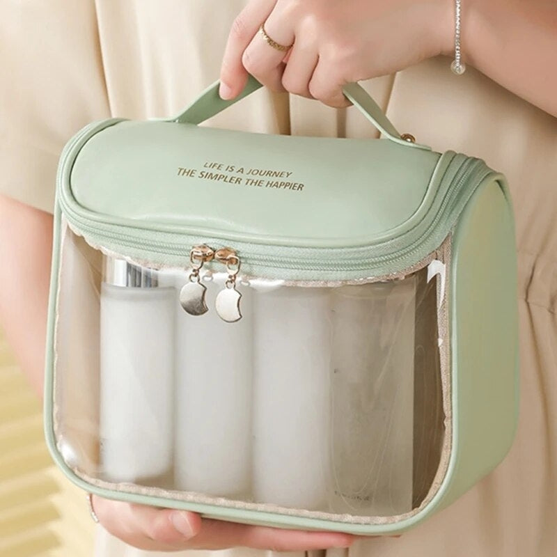 transparente tasche - Rosa - Gelb - Grün - Braun - Schwarz