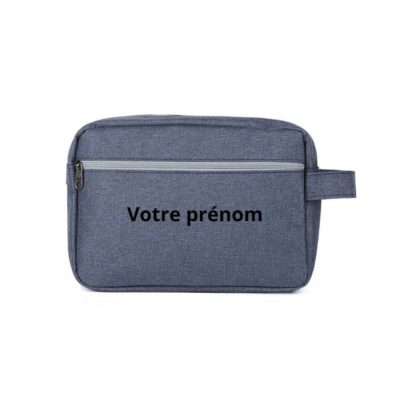 kulturtasche personalisiert mit namen - Blau