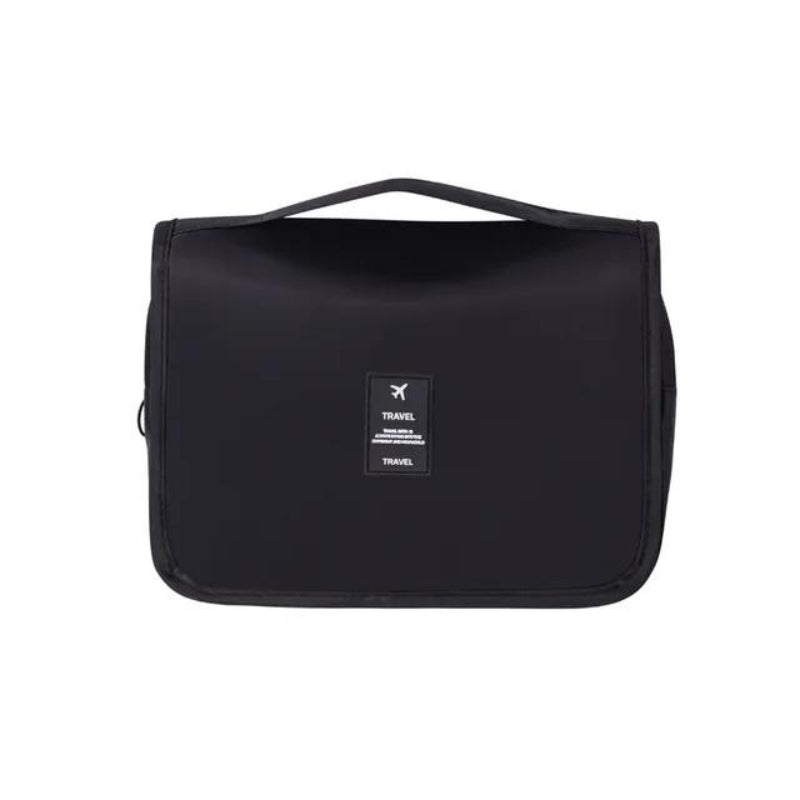 kosmetiktasche faltbar zum aufhängen - Schwarz 1