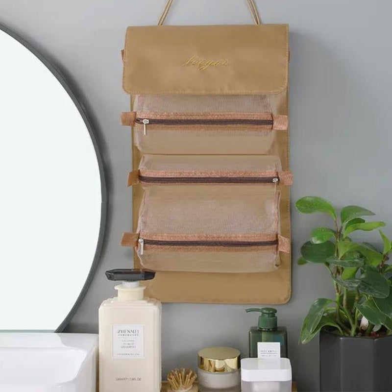 hängende kosmetiktasche - Khaki