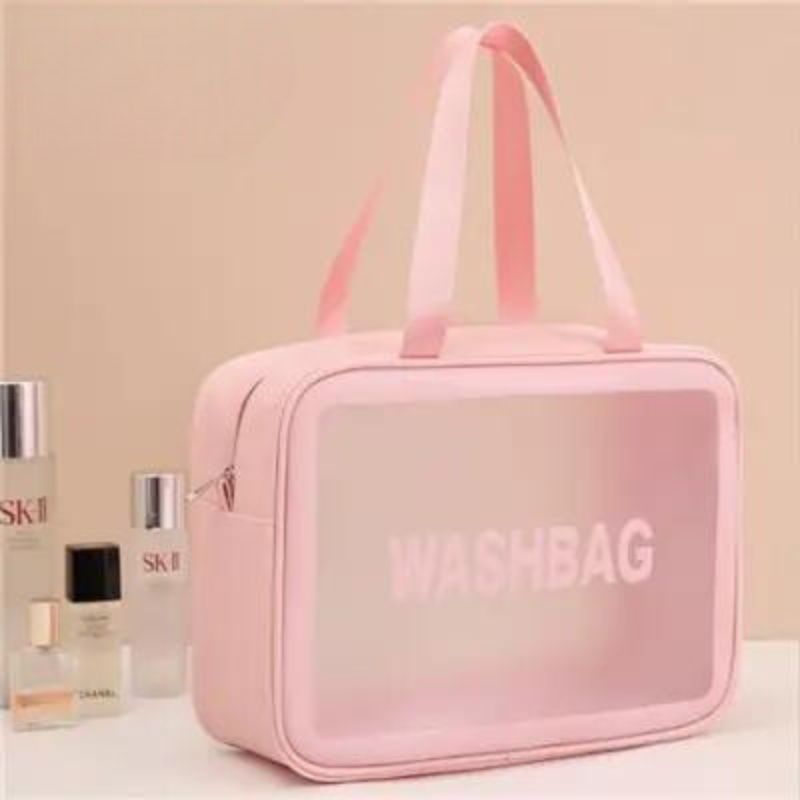 kosmetiktasche reisen flug kabine - Rosa - L